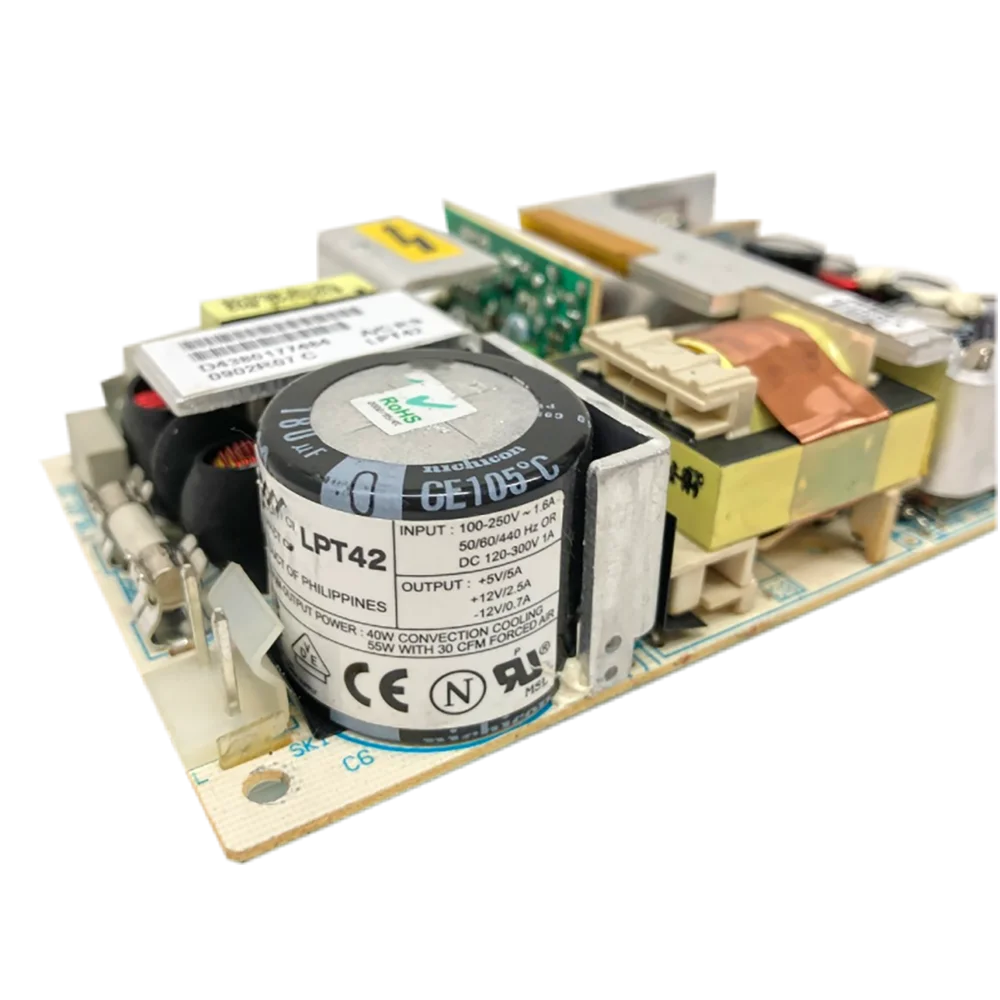 For ASTEC Industrial medical power supply +5V5A + 12V2.5A-12V0.7A LPT42