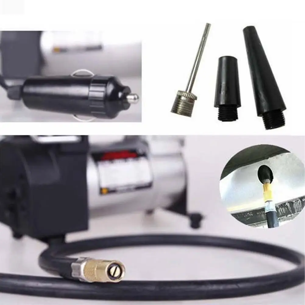 Portable 12V Metal Car Air Compressor Tire Pump Inflator