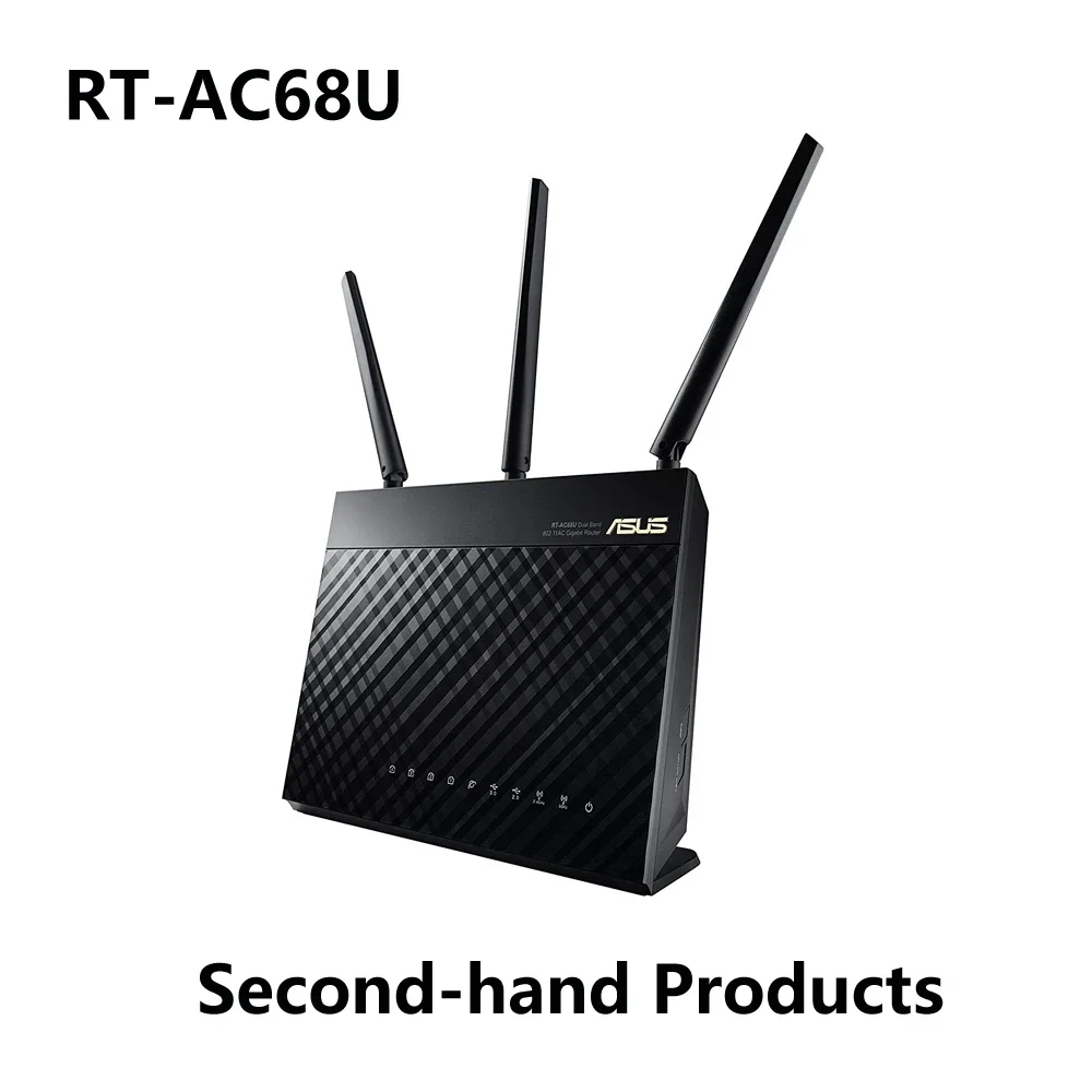 ASUS RT-AC68U AC1900 1900Mbps Wi-Fi 5 AiMesh For Mesh Whole Home WiFi Dual-Band Router Upgradable Merlin System AiProtection wifi router