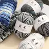 100g Medium Coarse Flower Sheep Section Dyed Wool Baby Yarn Knitted Sweater Scarf Vest Shawl DIY Soft and Delicate Anti Pilling 6