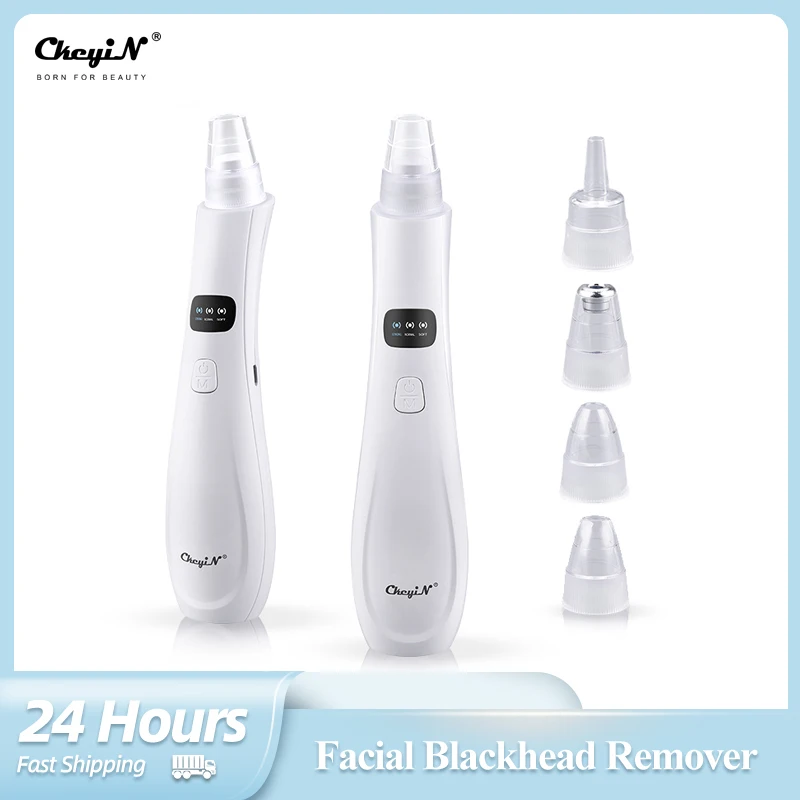 CkeyiN Facial Blackhead Remover Electric Acne Cleaner Nose Deep