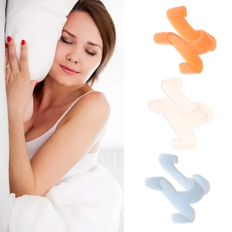 4/8Pcs Reusable Snoring Device Enjoy A Peaceful Night Sleep Anti Snoring Breathe Easy Sleep Aid Nose Clip Nasal Dilators Device