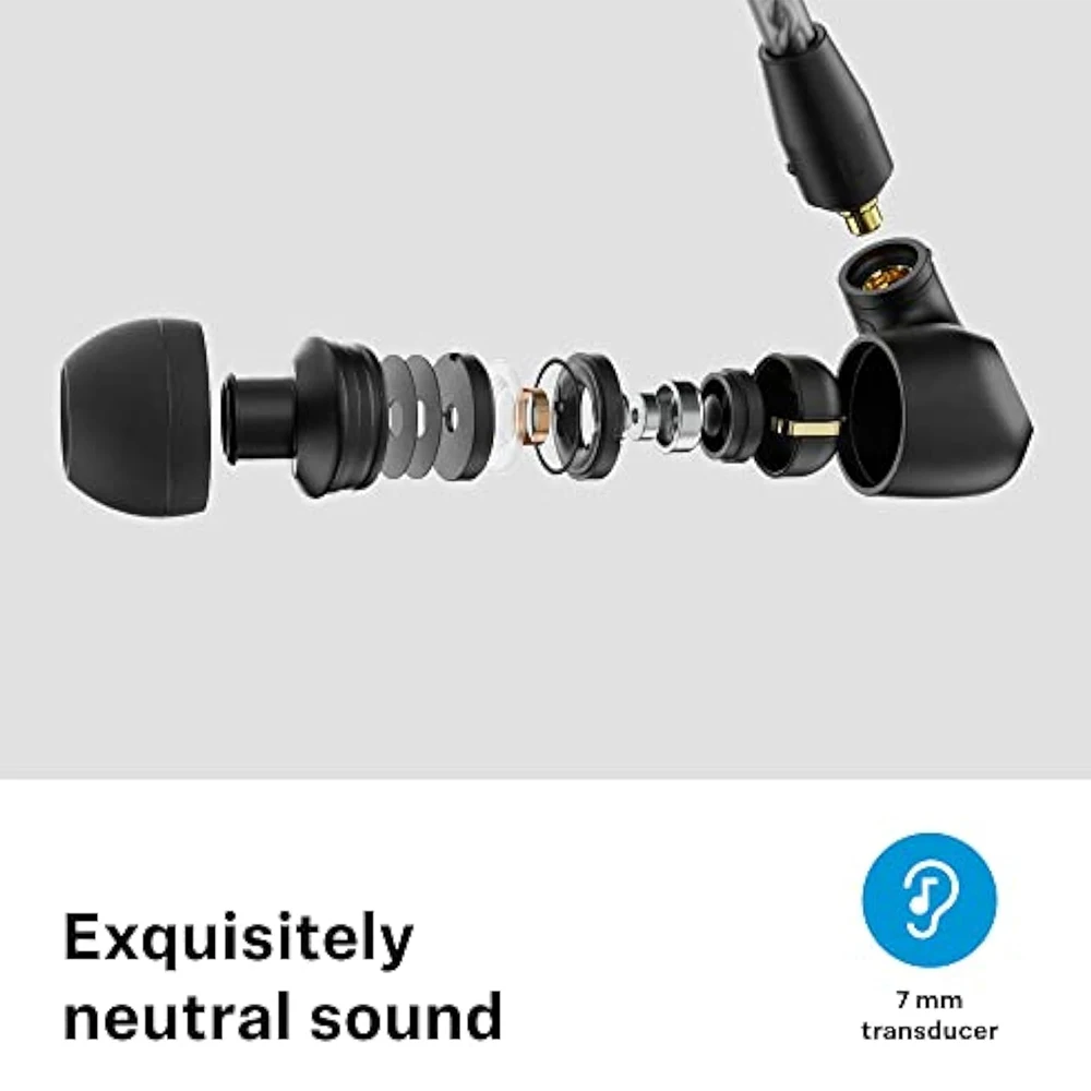 IE200 In Ear Monitoring Earphones Professional Wired HIFI Earphones Noise Reduction Live Ear Feedback 5