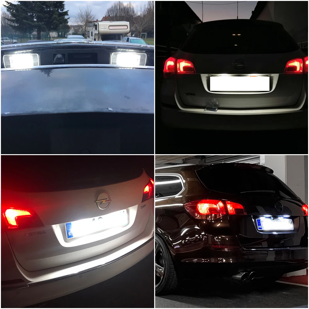 BELEUCHTUNG LED KENNZEICHENBELEUCHTUNG Opel Zafira C Astra J Sportstourer  EUR 16,99 - PicClick DE