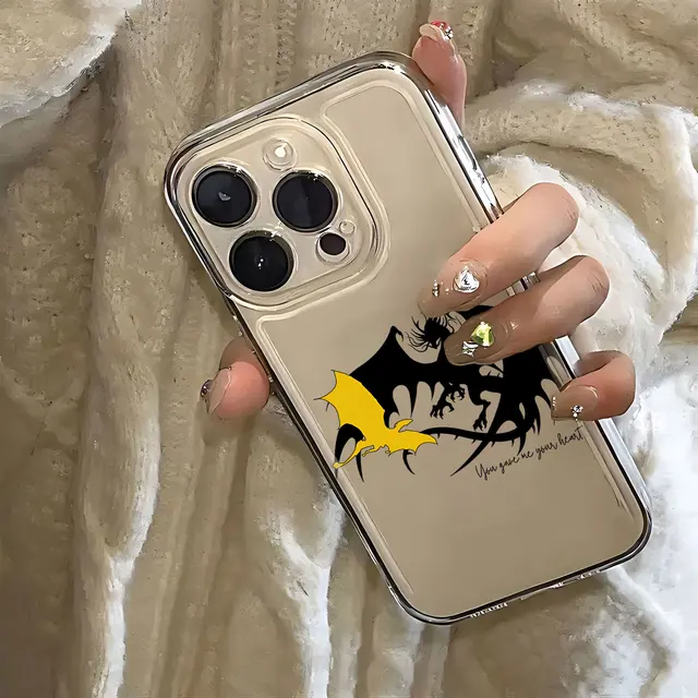 美紀ちゃんWingsPhonecase iphone16 Dragon F-Fourth W-Wing Phone Case For iPhone 16 15 14 13 12