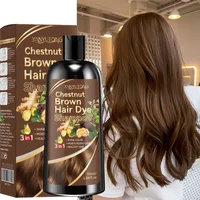 Shampoing traité de couleur au curcuma 3 en 1, shampooing nourrissant traité de couleur, formule douce, à base de plantes, beige clair 5