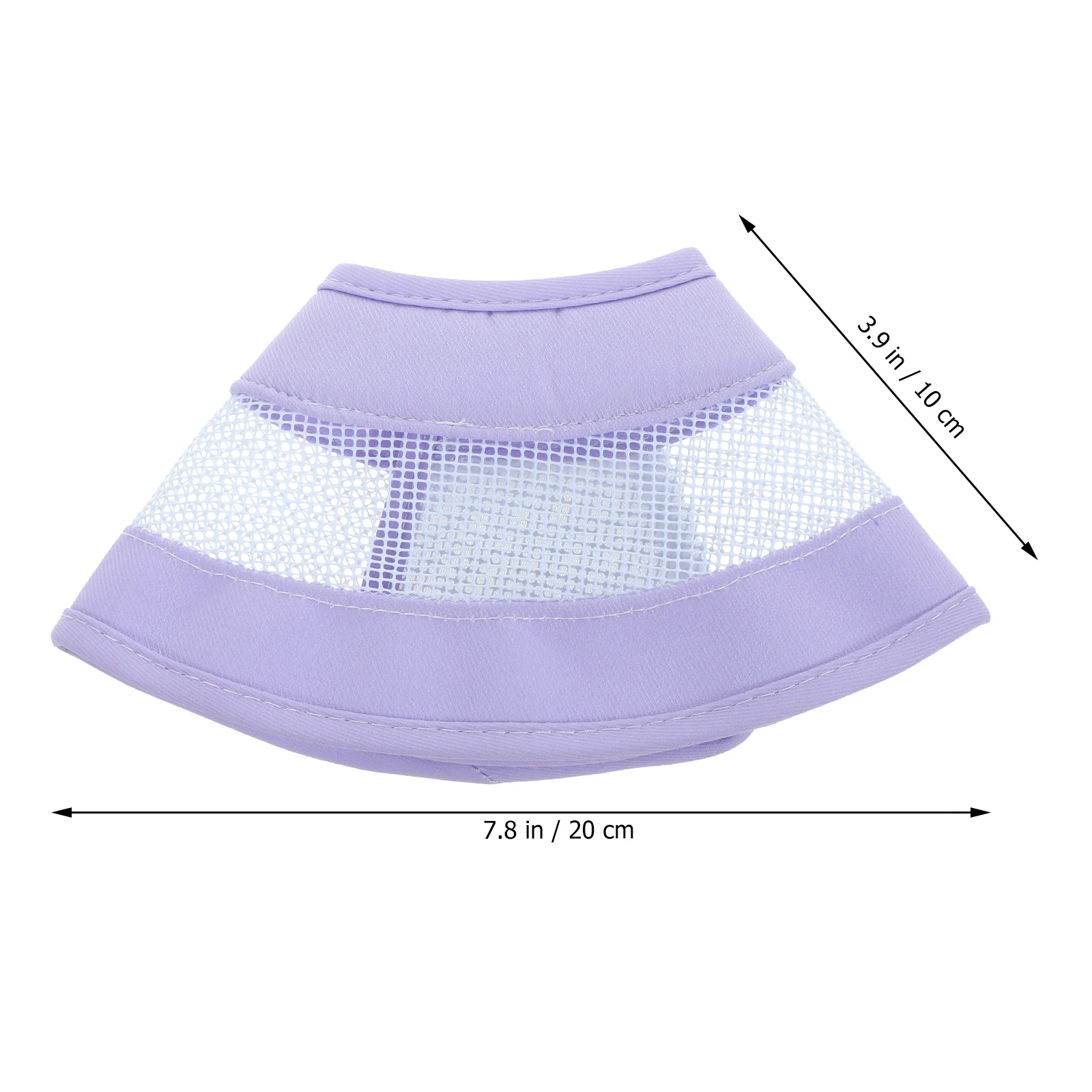 반려동물 전자 복합 콘 칼라 고양이 목 엘리자베스 PVC 수술 후