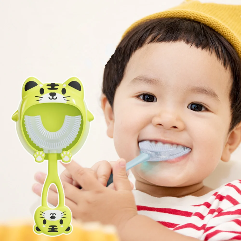 Brosse à dents dessin animé petite gourde pour enfants, boîte unique, bébé  de 2 à 6 ans - AliExpress