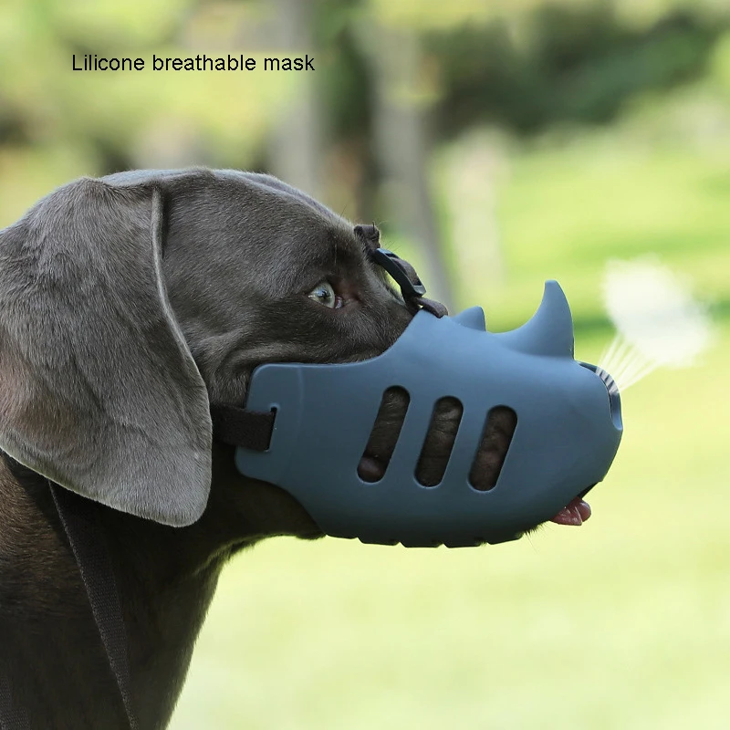 Mouth Guard Dog Muzzle To Prevent Biting Pet Dog Muzzle Silicone