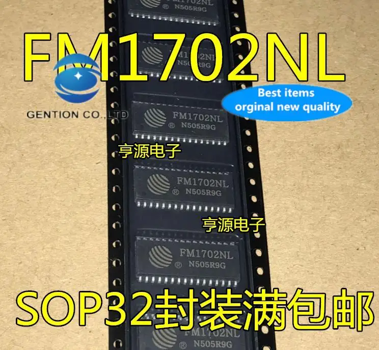 

10 шт., 100% оригинальная новая фотовспышка FM1702 FM1702NL SOP32, бесконтактная микросхема чтения/записи |