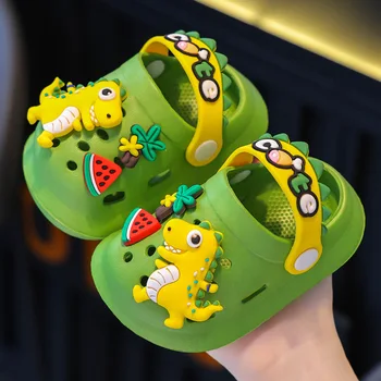 Kids Dinosaur Beach Sandals 1