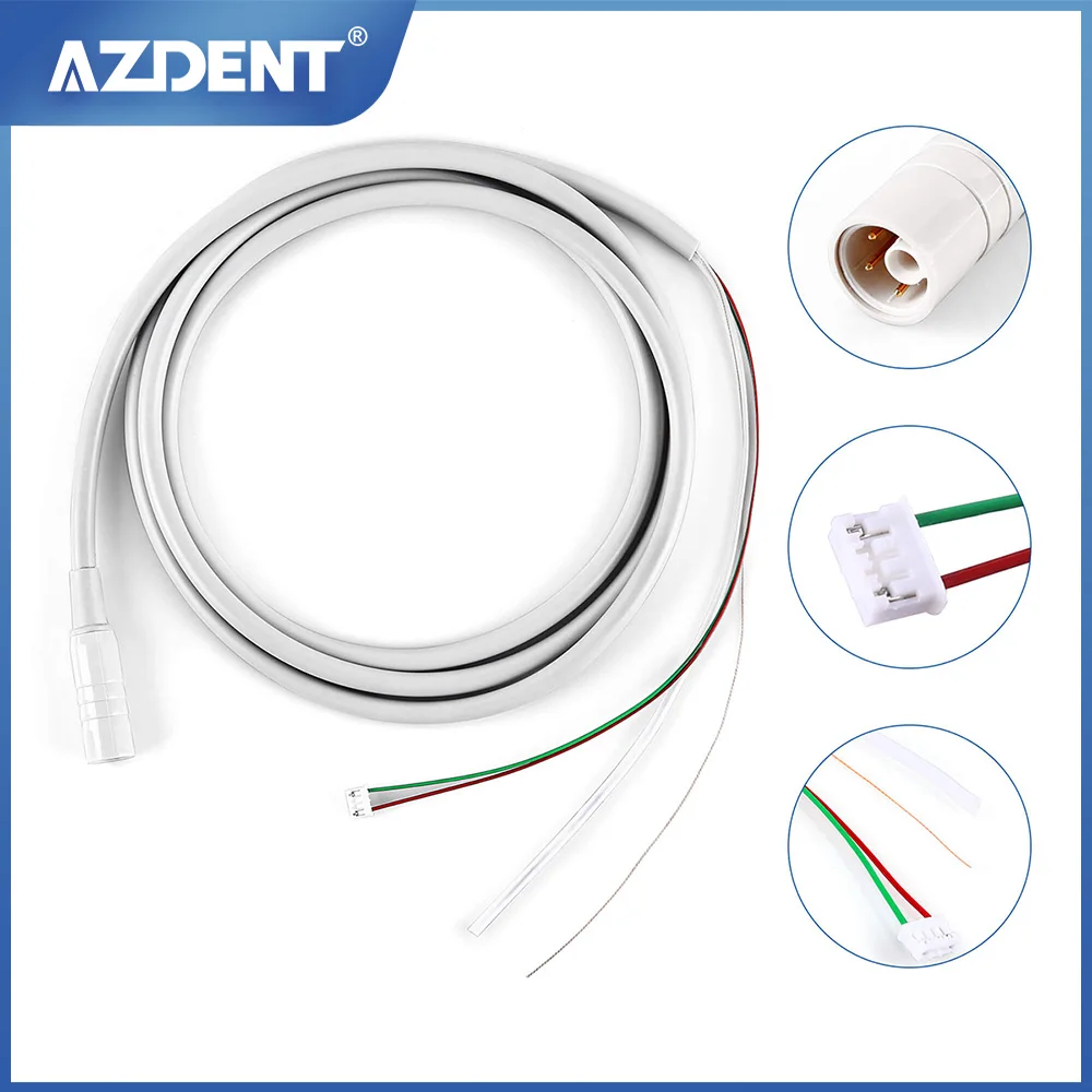 

AZDENT Dental Ultrasonic Scaler Cable Tube Tubing Hose Fit for Woodpecker / EMS / VRN Ultrasonic Handpiece Dentistry Material