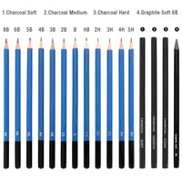 Bview Art Professional 32pcs Artist Sketching Pencil Set Sketch And Drawing Pencils Art Set 2