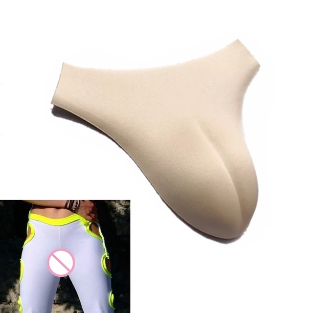 Camel Toe Seamless Panty CONTROL GAFF Padded, Fake Vagina_Underwear  Crossdresser