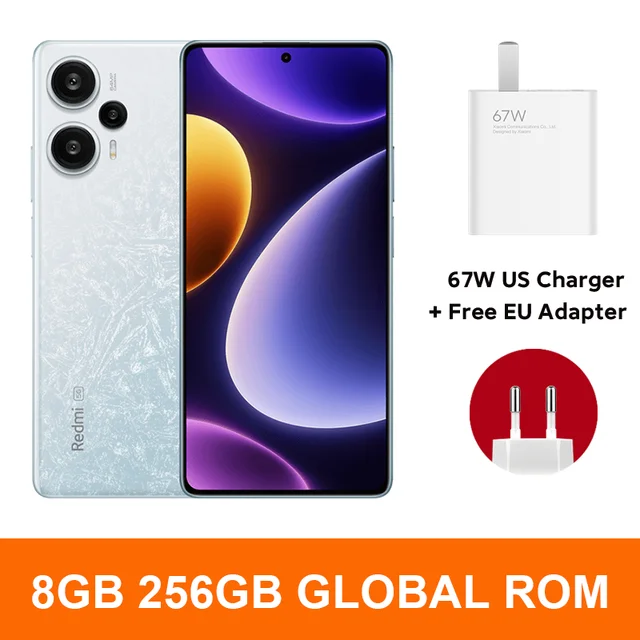 Xiaomi-Redmi Note 12ターボスマートフォン,グローバルROM, 5g,Poco f5 
