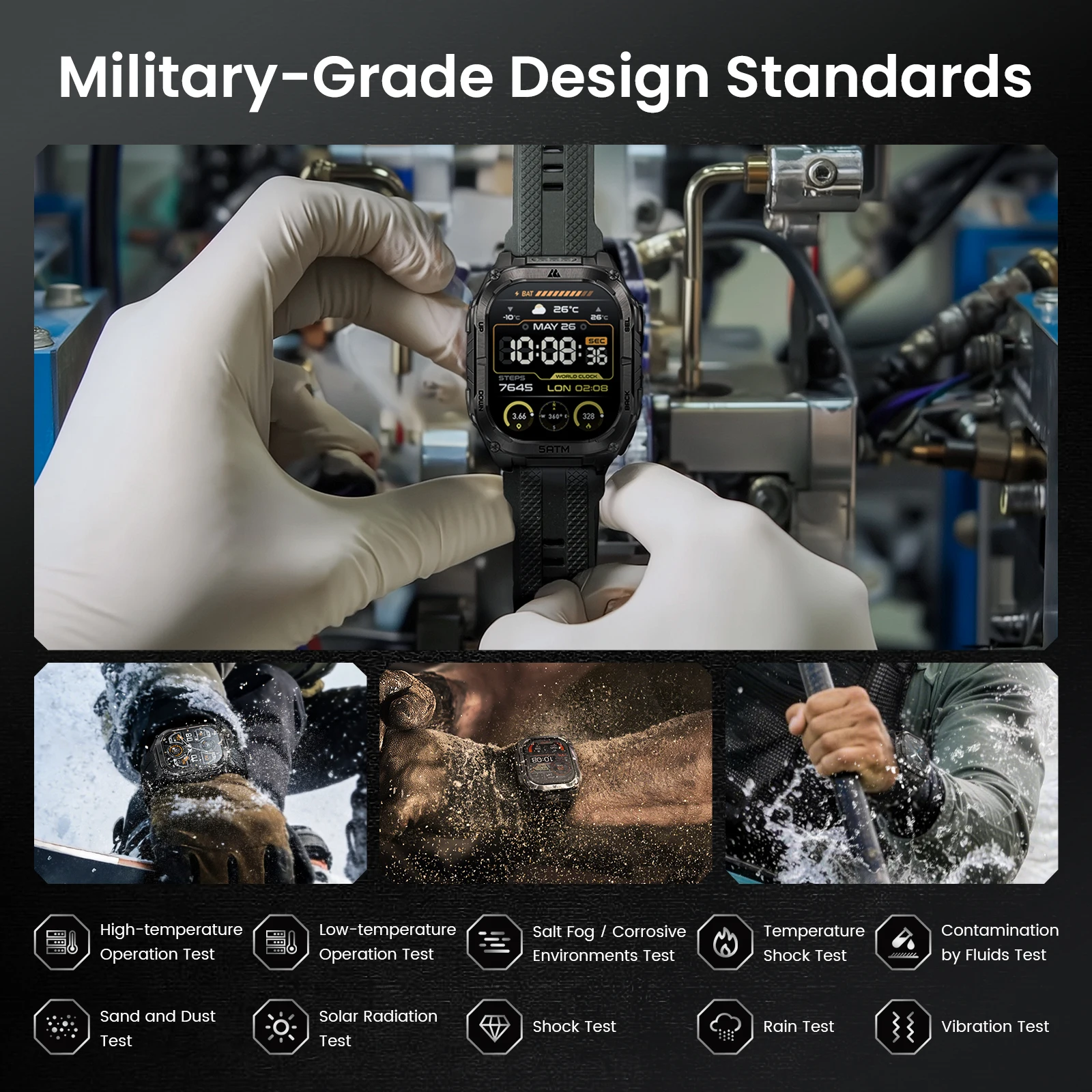 KOSPET TANK M4C Smartwatch KOSPET TANK M4C Smartwatch - Image 2