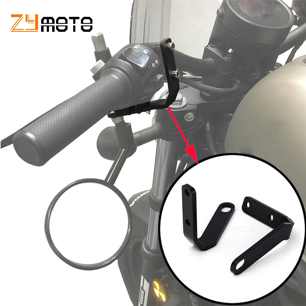 Honda Rebel 500 Cmx Accessories Handlebar Rear View Side Mirror Honda 500 300 Aliexpress