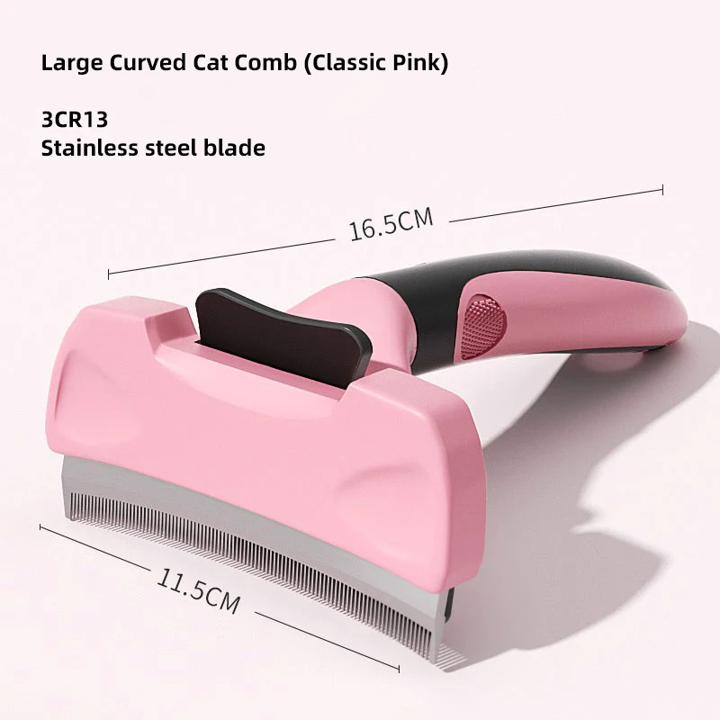 HOOPET Cat Comb Hair Removal Pet Cats Hair Loss Thinning Special Cleaner Dog Combs Hair Brush Hair Get Rid of Floating Hair 6