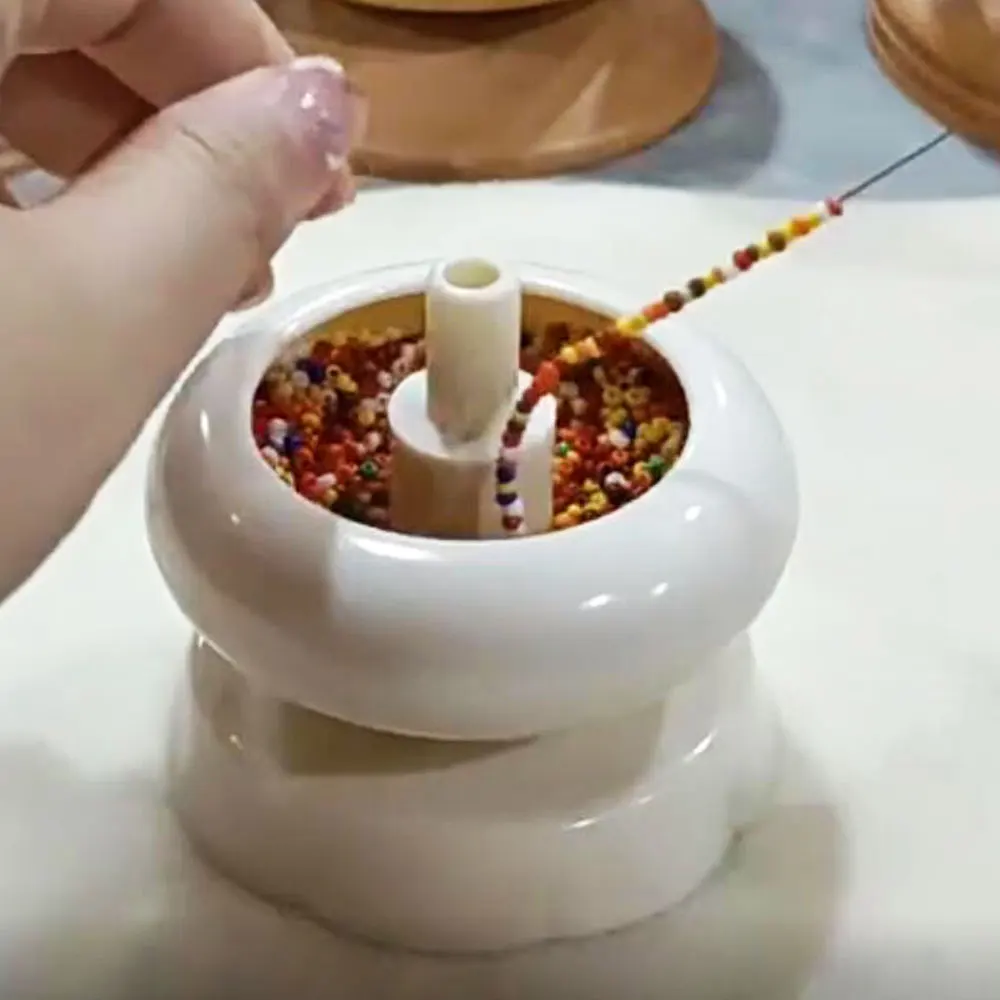 Diy 씨드용 비즈 로더 비즈 스피너, 빠른 비즈 볼, 허리 비즈 팔찌, 스핀 비즈 볼, 비즈 스피너