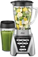 Pro 1200 Smoothie Blender, 1200W, 7 Speeds, Glass Jar & 24oz To-Go Cup, Brushed Nickel