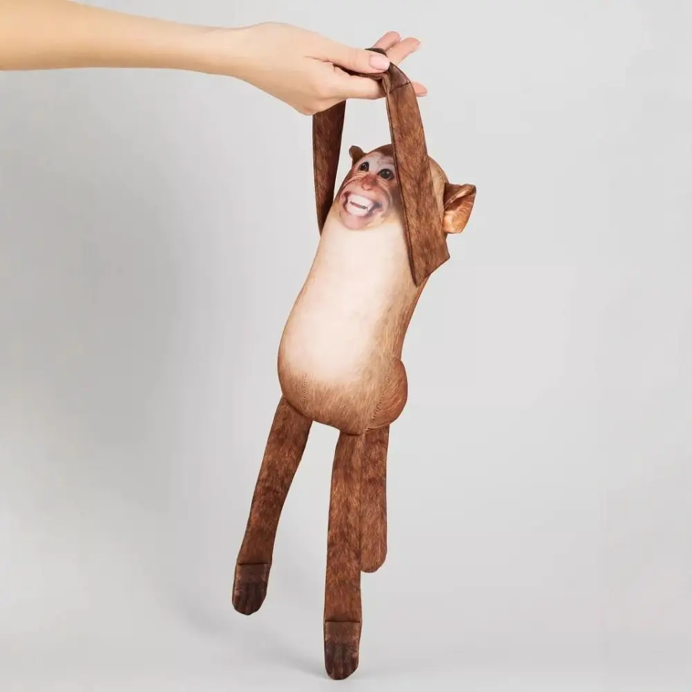 Hugging Monkey Plush Toys Stuffed Animal Sleeping Monkey Plush Dolls Decoration Cartoon Anime Monkey Stuffed Toys Birthday Gift