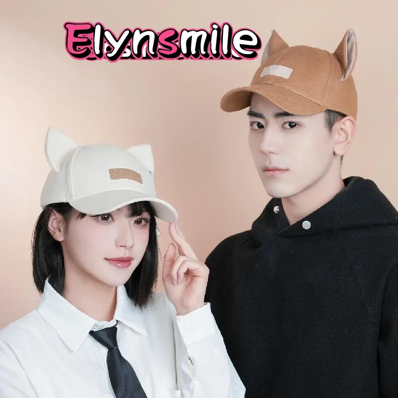 

Official Link Click Cheng Xiaoshi Lu Guang Cosplay Props Fashion Peaked Cap Men Women Cat Ear Baseball Hat Student Flat