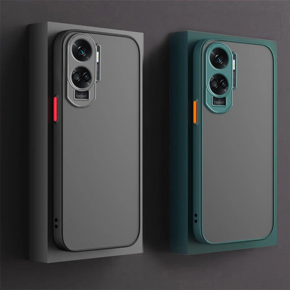 Shockproof Armor Matte Bumper Phone Case