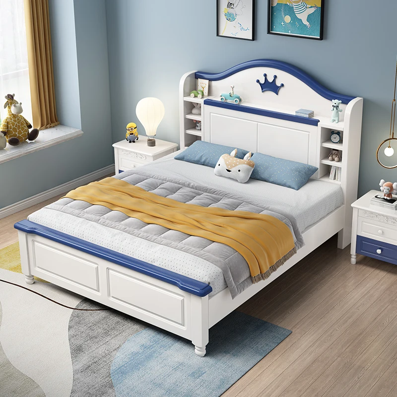 정리함 미적인 어린이 침대 세트, 십대 나이트 스탠드 라운지 프레임, 어린이 침대 거치대, 싱글 라이트 카바네 장식