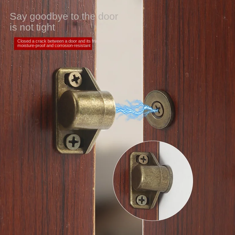 Magnet Cabinet Door Catch, Magnetic Furniture Door Stopper, Strong Powerful Neodymium Magnets Latch Cabinet Catches