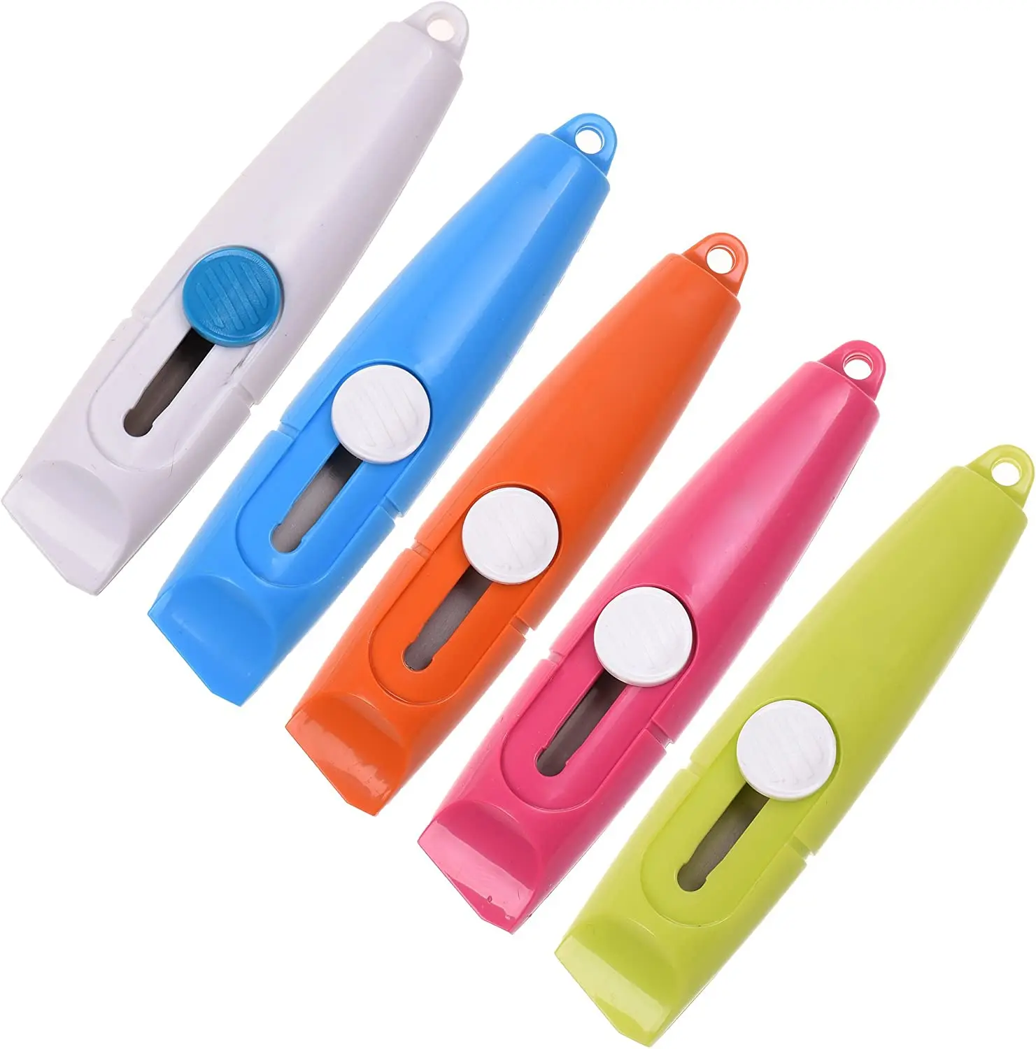 

Pocket Box Cutter Mini Retractable Utility Knife Cutter Letter Opener