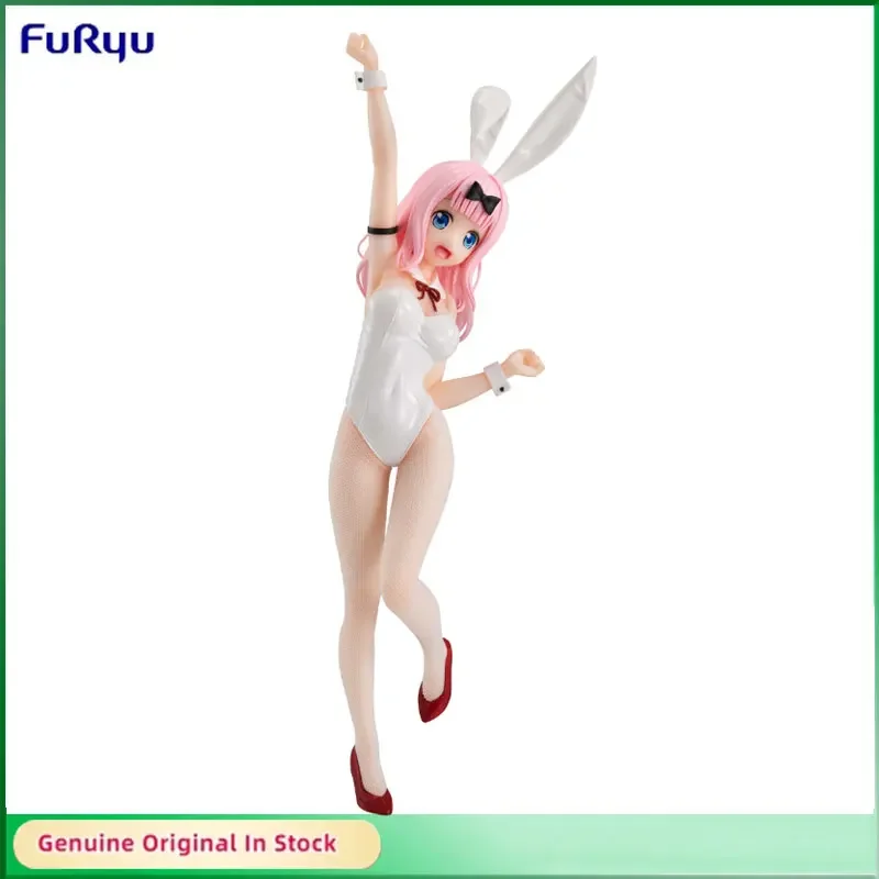 

Original FuRyu BiCute Series Kaguya Sama Love Is War Rabbit Girl Fujiwara Chika Action Figure Complete Model Hobbies Collectible