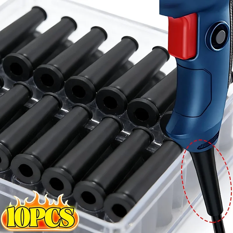 Heavy-Duty Rubber Cable Sleeve Boot for Power Cord Protection