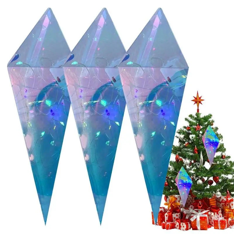 

Прозрачные искусственные подвесные сосульки, украшения, рождественские сосульки, набор украшений для уличной рождественской елки