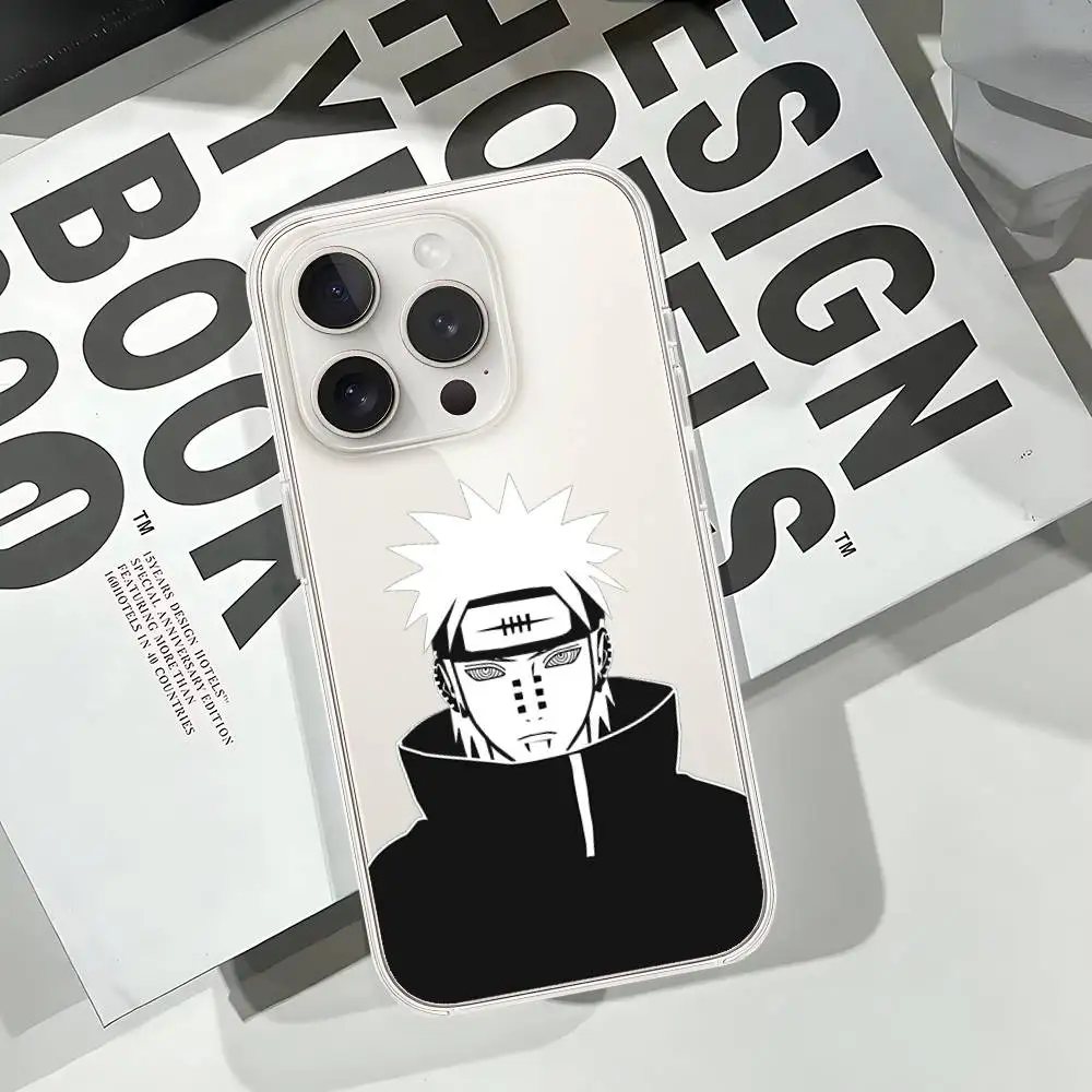 Akatsuki Logo Naruto Transparent Shockproof Phone Case