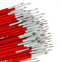 20pcs Thin Art Supplies Hand Painted Acrylic Hook Line Pen Paint Painting Brush Drawing 1