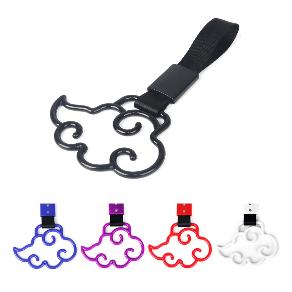 Car Accessories Strap Car Decoration Strap Cloud Style 1pcs Tsurikawa Ring Heart JDM Train Bus Handle Hand Strap Styling Drift Charm Strap