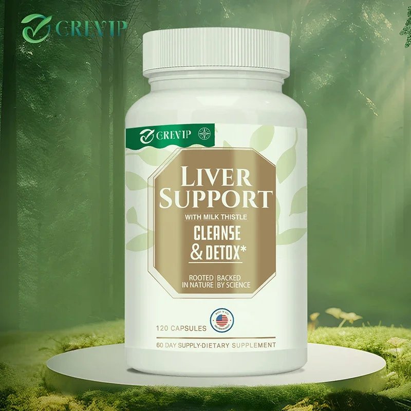 Liver Support-Liver Cleanse Detox & Repair Formula with Milk Thistle, Turmeric, Dandelion Root & Artichoke Extracts
