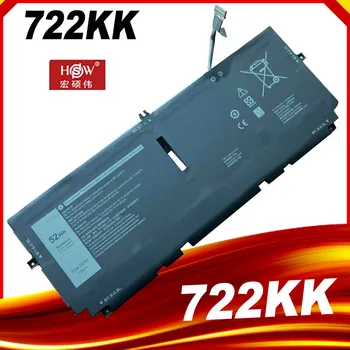 722KK Laptop Battery For DELL XPS 13 9300 9310 9380 Series P117G P117G001 P117G002 2XXFW FP86V WN0N0 7.6V 52Wh