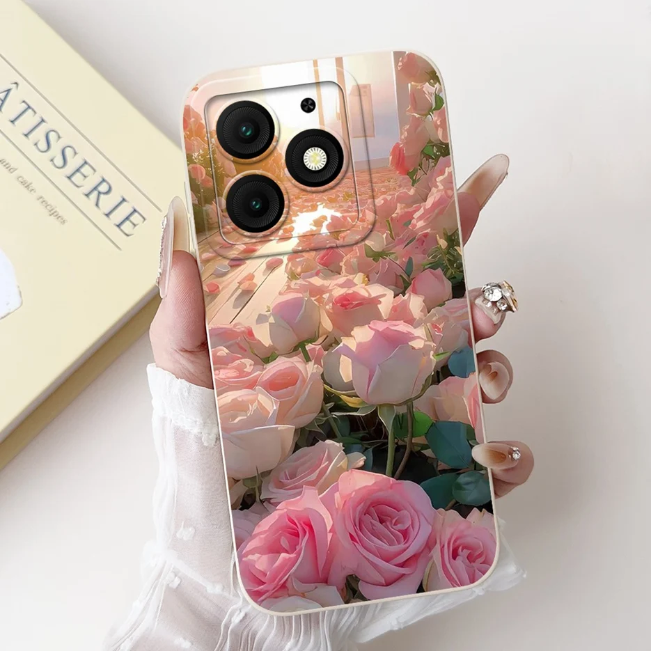 Cute Fashion Cartoon Soft TPU Phone Case - Stylish Protective Back Cover Bumper