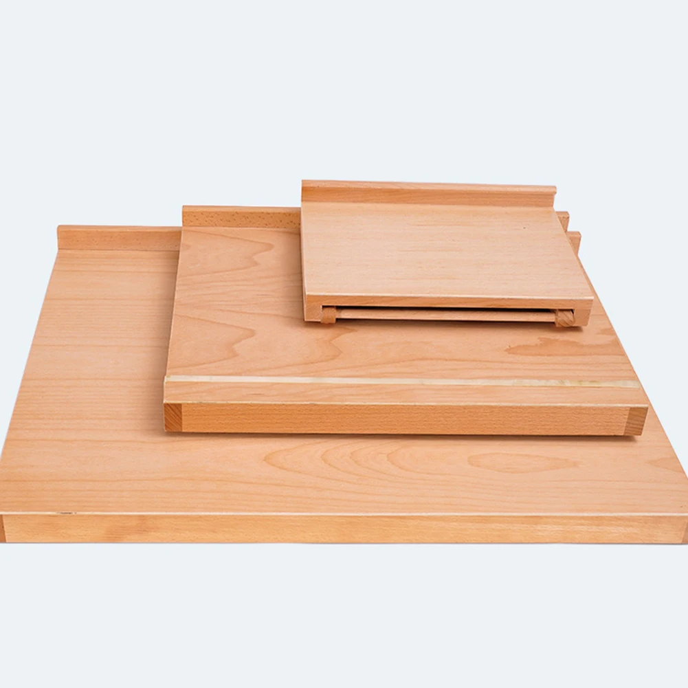 Desktop Drawing Board Adjustable Angle Wooden Sketching Board Portable Wood Painting Easel Multi-Function for Beginners Students