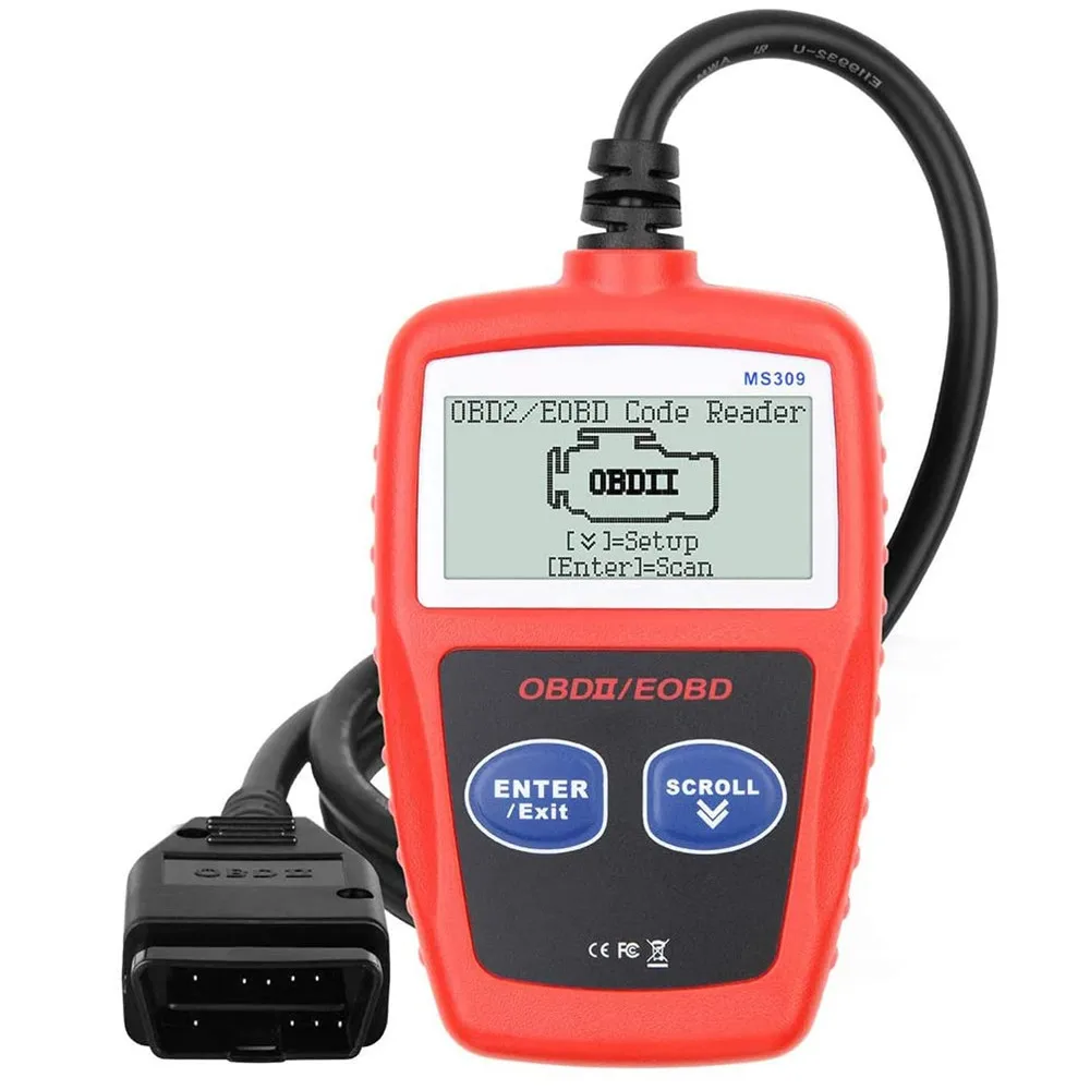 OBD2 General Automobile Diagnostic Scanner Code Reader MS309 Check