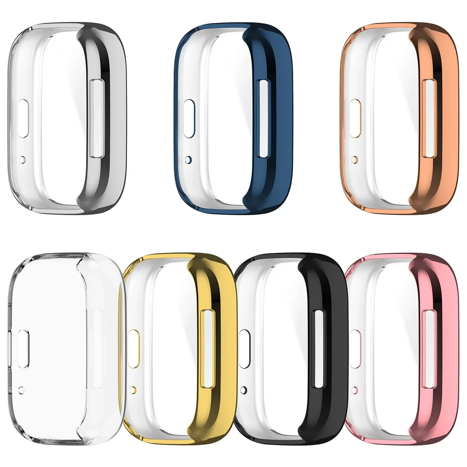 Durable TPU Silicone Case with Glass Screen Protector