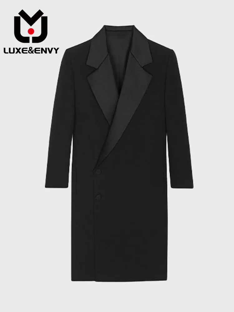 

LUXE&ENVY Cashmere Coat Women's Short New Wool Coat Loose Wool Coat Wool Coat 2023 Autumn