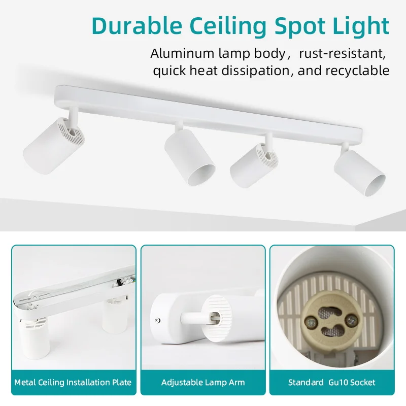 GU10 LED Spotlight Ceiling Light 6