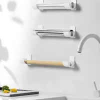 Wall-Mounted Garbage Bag Holder Multifunctional Wall Storage Rack For Plastic Wrap Rolling Pin Paper Trash Bag Kitchen Organizer 5