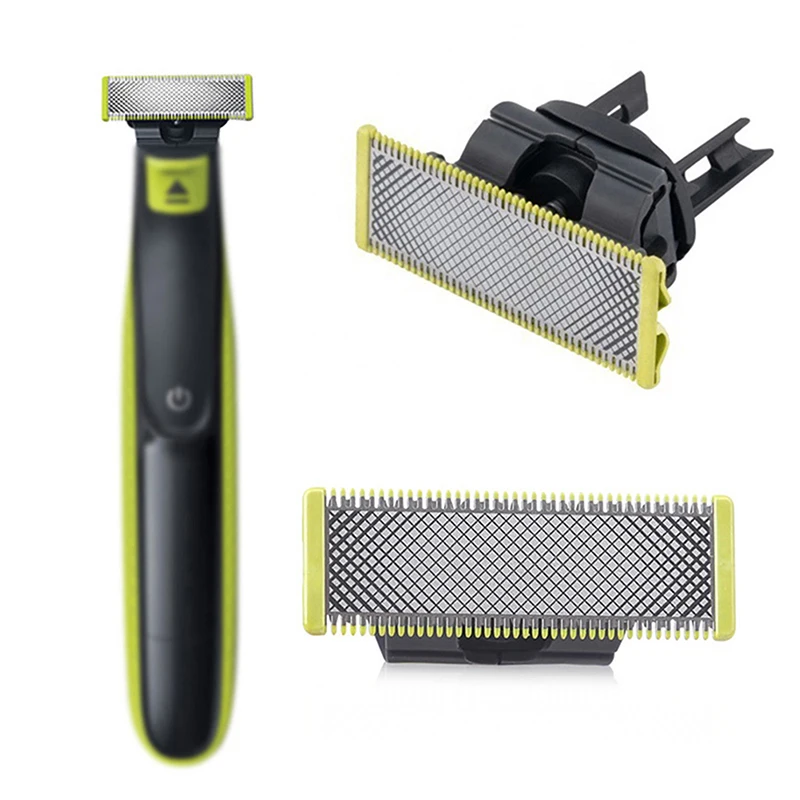 남성 수동 수염 면도기 헤드 교체 블레이드 수염 트리머 면도기 예비 부품 QP210-QP6523 OneBlade 면도기