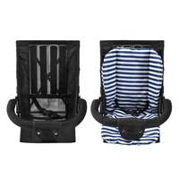 Poussette parapluie pliable pour bébé, légère, avec roue avant universelle, double frein, unisexe, pour voyage 4