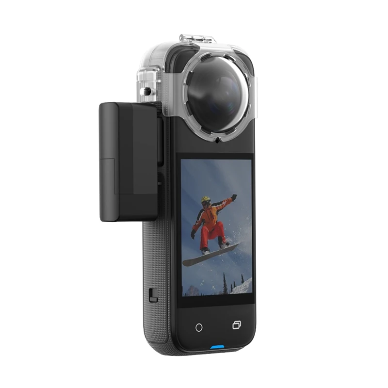 투명 렌즈 커버 보호 캡, 액션 카메라 렌즈 가드 보호대, 카메라 액세서리, Insta360 X4