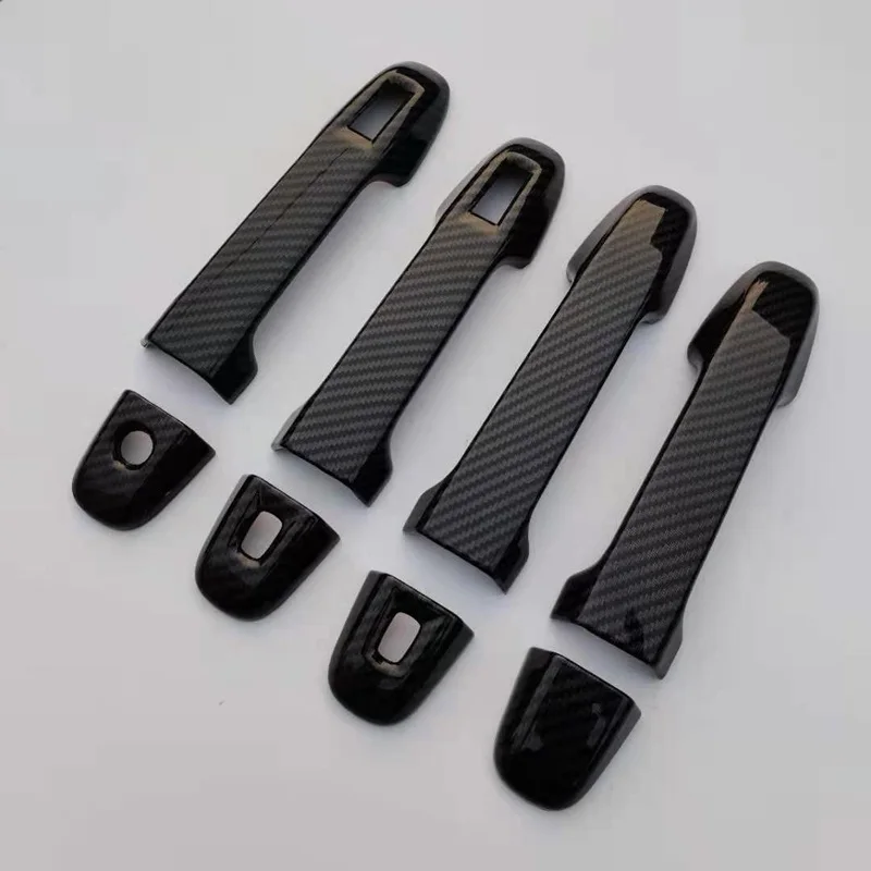 

ABS Carbon Fiber Outer Door Handle Cover Trim for Lexus LM 350 300h 2020 2021 2022 Car Accessories Styling Stickers