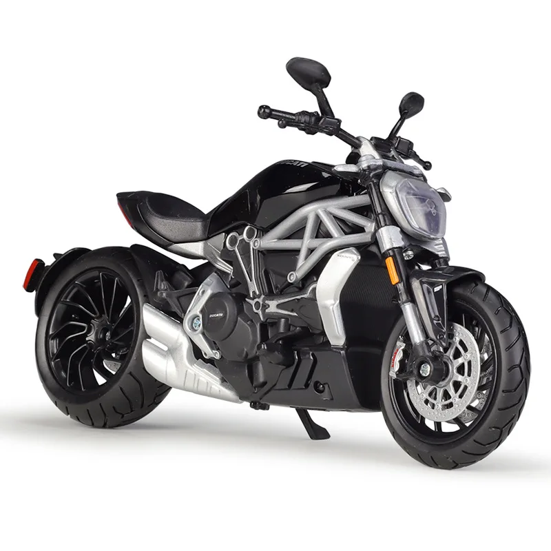 New 1:12 2021 DUCATI X Diavel S Motorcycle Model Diecast Simulated Alloy Finished Toys Motorcycle Model Boy Collect Ornaments